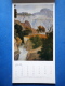 Delcampe - Deutsche Maler Des 19.Jahrhunderts 1985 Kalender - Postcards - Calendar - Germany - 1985 - Unused - Big : 1981-90