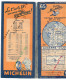 CARTE GEOGRAPHIQUE Michelin - N° 65 - AUXERRE - DIJON 1946 - Cartes Routières