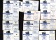 - FRANCE . LOT DE 13 TELECARTES COLLECTION TELEPHONE ET CINEMA  . DOUBLES DE COLLECTION . - Colecciones