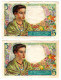 2 BILLETS DE 5 FRANCS "BERGER" DU 5-8-1943 - 5 F 1943-1947 ''Berger''