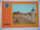 GERMANY: Freiberg - Obermarkt Mit Rathaus Und Brunnendenkmal, Wappen - 1980s Unused - Freiberg (Sachsen)