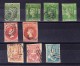 Australien - 1852-76 - Lot Von 9 Marken Gestempelt Aus Australische Staaten - Collections