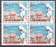 Australia 1962 Inland Mission 5d Block Of 4  - 3MH, 1MNH - Mint Stamps