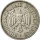 Monnaie, République Fédérale Allemande, Mark, 1954, Stuttgart, TTB - 1 Mark