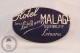 Hotel La Barra, Malaga - Spain - Original Vintage Luggage Hotel Label - Sticker - Hotel Labels