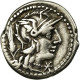 Monnaie, Domitia, Denier, TTB+, Argent, Babelon:14 - Republiek (280 BC Tot 27 BC)