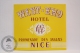 Hotel West End, Nice - France - Original Vintage Luggage Hotel Label - Sticker - Hotel Labels