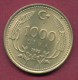 F3496 / -  1 000 Lira -  1993  -  Turkey Turkije Turquie Turkei  - Coins Munzen Monnaies Monete - Turkey