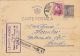 KING MICHAEL STAMPS ON PC STATIONERY, ENTIER POSTAL, CENSORED TURDA NR 4, 1944, ROMANIA - 2. Weltkrieg (Briefe)