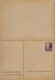 Germany/DDR-Postal Stationery Private Postacard(double) With Paid Answer, Unused- G. Hauptmann,Nobelpreis - 2/scans - Cartes Postales Privées - Neuves