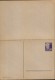 Germany/DDR-Postal Stationery Private Postacard(double) With Paid Answer, Unused- G. Hauptmann,Nobelpreis - 2/scans - Postales Privados - Nuevos