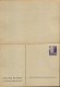 Germany/DDR-Postal Stationery Private Postacard(double) With Paid Answer Unused- G. Hauptmann,Nobelpreis - 2/scans - Private Postcards - Mint
