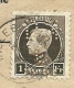 214 Op Brief Aangetekend Met Firmaperforatie (perfin) " D.N.C. " Van LOUIS DE NAEYER / WILLEBROECK - 1921-1925 Petit Montenez