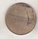 Romania Old Telephone Token - TELEFOANE - CONTROL - 27 Mm - Schaffer 2012 FT-PTT-45 - Professionnels / De Société