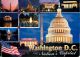 Multiview, Washington DC, United States USA US Postcard Used Posted To UK 2009 Stamp - Washington DC