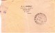 Great Britain 1937 Airmail Cover Posted From Leeds To Madras, India - Used Of 4v One And Half Pence Brown Stamps - Brieven En Documenten