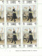 TIMBRES  NEUFS  DE  CHYPRE  /  CYPRUS  STAMPS  /  EUROPA  1981  ( Danses Folkloriques ) /  2 Planches , Soit 20 Paires - Unused Stamps