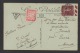 DF / FRANCE SUR CARTE POSTALE / TT 33 ET MARQUE T + TP 189 TYPE SEMEUSE / OBL. SAINT-PARGOIRE HERAULT - 1859-1959 Covers & Documents