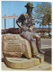 (PH 190) Australia - WA - Karlgoorlie Paddy Hannan Memorial + Rotary Int Sign & Woolworth Supermarket - Kalgoorlie / Coolgardie