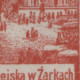 POLAND 1918 ZARKI LOCAL PROVISIONALS 1ST SERIES IMPERF 5H RED IMPERF FORGERY HM (*) - Nuovi
