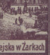 POLAND 1918 ZARKI LOCAL PROVISIONALS 3RD SERIES 6H BROWN-VIOLET PERF FORGERY HM - Ungebraucht