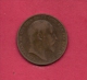 UK, Circulated Coin VF, 1902, 1 Penny, Edward VII, Bronze, KM794.2,  C1961 - D. 1 Penny