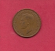 UK, Circulated Coin XF, 1948, 1 Penny, George VI, Bronze, KM845,  C2001 - D. 1 Penny