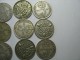 UK GREAT BRITAIN 3 THREEPENCE  THREE  PENCE  12 COINS  SILVER YEARS WRITTEN DOWN  LOT 12 NUM 11 - F. 3 Pence