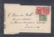 Grande Bretagne - Lettre De 1918 - Oblitération Cheltenham ?? -  Expédié Vers La France - Saint Adresse - Avec Censure - Covers & Documents