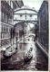 Rare Postcard ~ VENEZIA PONTE DEI SOSPIRI ~ ITALIA 1945 - Venezia (Venice)