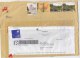 Registered Letter, Portugal Used On Cover, Topic Eugénio Dos Santos Earthquake History, FADO Music, Levadas Nature - Cartas & Documentos