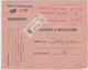 1966 - ENVELOPPE De SERVICE Des PTT (RECOUVREMENTS) RECOMMANDEE De PARIS Avec EMA "ASSURANCES" - Freistempel