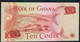 GHANA  P16f   10  CEDIS   1978  #Z/99    AUNC. - Ghana