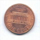 F3595 / - ONE CENT - 1998  - United States Etats-Unis USA - Coins Munzen Monnaies Monete - 1959-…: Lincoln, Memorial Reverse