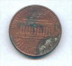 F3597 / - ONE CENT - 2000  - United States Etats-Unis USA - Coins Munzen Monnaies Monete - 1959-…: Lincoln, Memorial Reverse