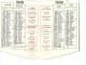 Calendrier 1938 Mini Livre Larousse Dictionnaires  IMPRIMERIE LIBRAIRIE Henri BONIN LAMOTTE BEUVRON 41 - Petit Format : 1921-40