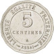Monnaie, France, 5 Centimes, 1887, Paris, SPL, Maillechort, Gadoury:13.3 - Essais, Piéforts, épreuves & Flans Brunis