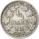 Monnaie, GERMANY - EMPIRE, 1/2 Mark, 1917, Berlin, TTB+, Argent - 1/2 Mark