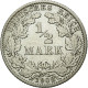 Monnaie, GERMANY - EMPIRE, 1/2 Mark, 1908, Karlsruhe, TTB, Argent, KM:17 - 1/2 Mark