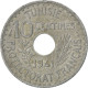 Monnaie, Tunisie, Ahmad Pasha Bey, 10 Centimes, 1941, Paris, SPL, Zinc, KM:267 - Túnez