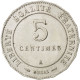 Monnaie, France, 5 Centimes, 1887, Paris, SPL, Maillechort, Gadoury:13.4 - Essais, Piéforts, épreuves & Flans Brunis