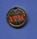 NC - Jeton De Caddie - ATAC - Supermarché - Logo Du Caddie Au Verso - Trolley Token/Shopping Trolley Chip