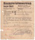 Gustav Wulff In Rostock Und Waren , 1946 , Bau - Ziegelei , Bau , Mecklenburg , Post !!! - Lettres & Documents