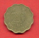 F3756 / - 20  Sents  - 1997  -  Hong Kong  , Hongkong     - Coins Munzen Monnaies Monete - Hong Kong