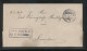 POLAND PRUSSIAN PARTITION ZONE 1896 STAMPLESS LETTER FREI LT AVERS NO 21 KGL PR GENERALKOMMIS BRESLAU WROCLAW TO NAMSLAU - ...-1860 Voorfilatelie