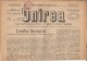 UNIREA NEWSPAPER, CHURCH- POLITIC NEWSPAPER, KING FERDINAND STAMP, 1927, ROMANIA - Otros & Sin Clasificación