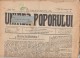 UNIREA POPORULUI NEWSPAPER, WEEKLY CHURCH NEWSPAPER, KING FERDINAND STAMPS, 1926, ROMANIA - Other & Unclassified