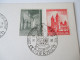 Luxembourg 1953 Nr. 514/515 Ersttag / Sonderstempel!! 20.9.1953 - Gebraucht