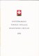 18.2.1982 -  Mäppchen M. SM-Satz  "100 Jahre Gotthardbahn"  -  O  Gestempelt  - Siehe Scans  (ch 5227 1214-1215) - Lettres & Documents