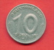 F3774 / - 10 Pfennig - 1950 A -  DDR - Deutschland Germany Allemagne Germania  - Coins Munzen Monnaies Monete - 10 Pfennig